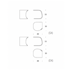 Tonin Casa - Beside 8167 Beistelltisch