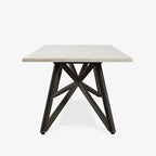 VELTHA® -  Rechteckiger Tisch LARTE Travertin