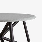 VELTHA® - Runder Tisch UNI Peperino