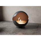 Vauni - Globe Black Low Ethanol Open Haard