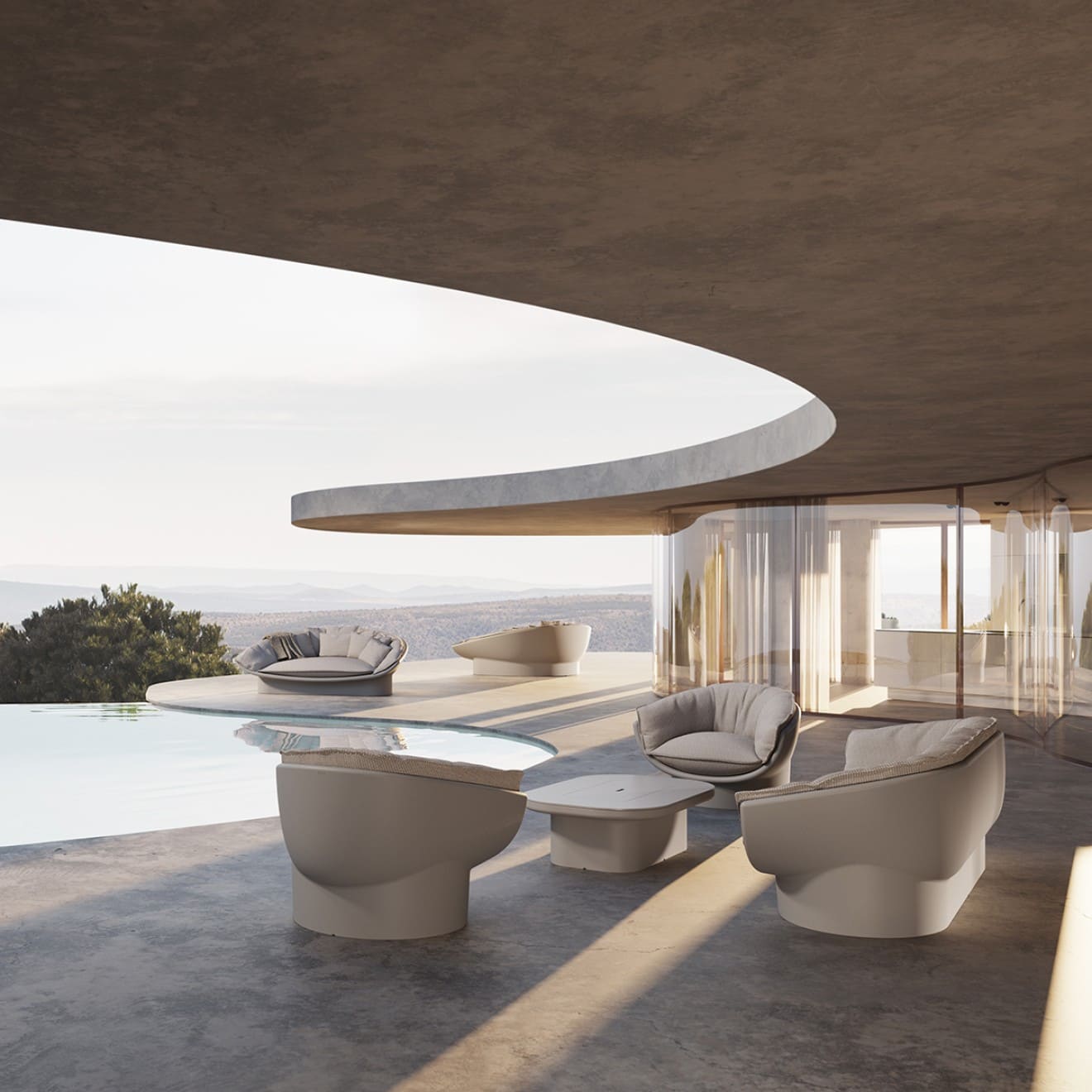 Vondom - Luna Loungetisch