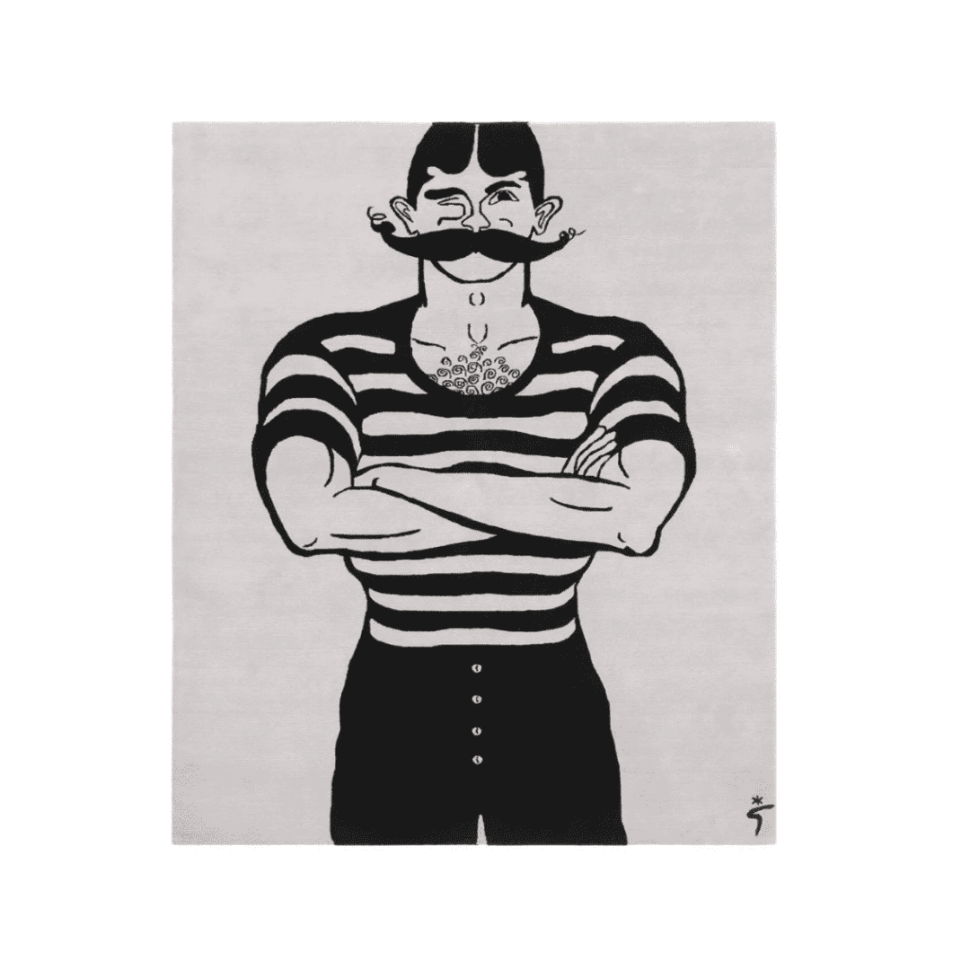 Amini - Men's Rug René Gruau