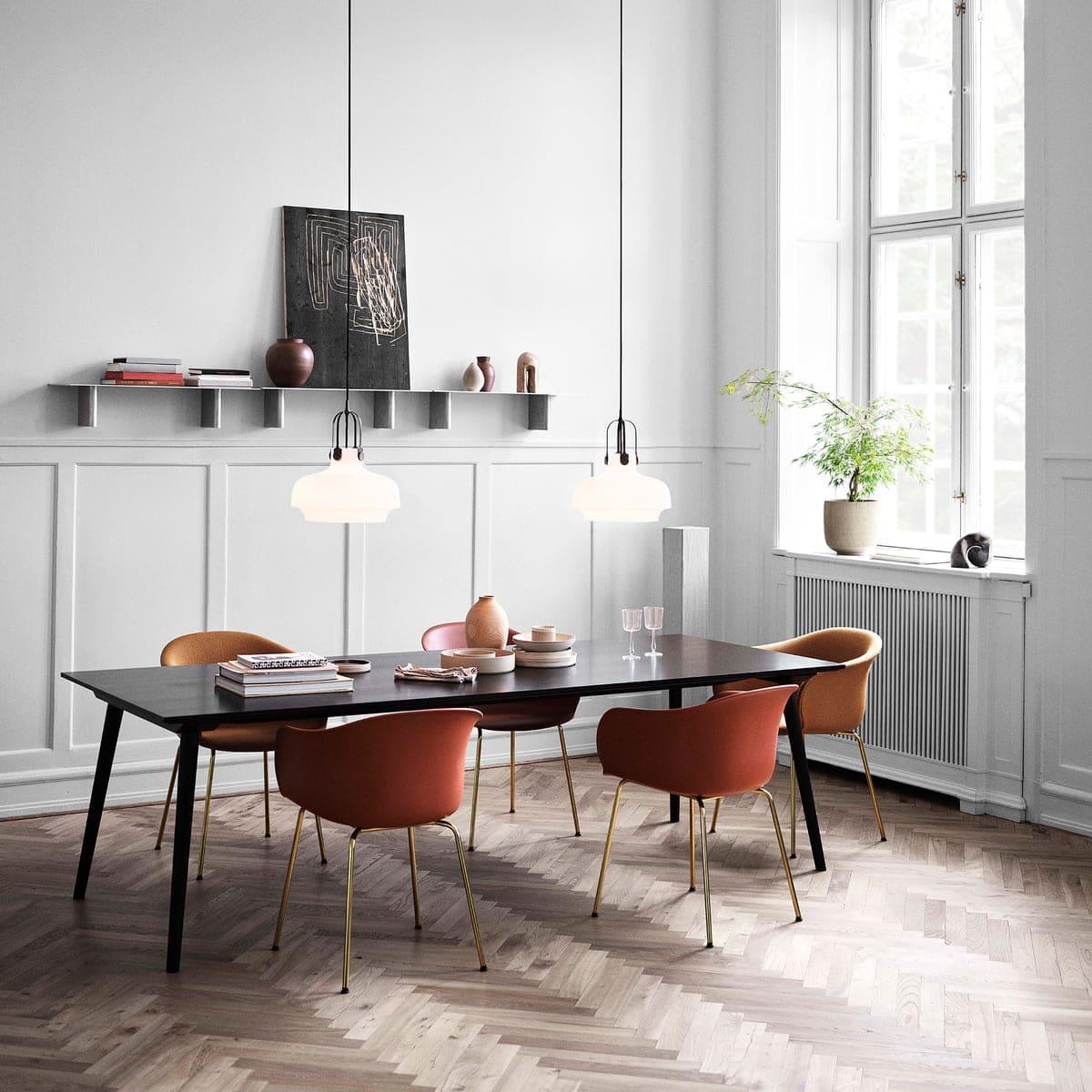 &Tradition - In Between Table SK6 Oak Smoked