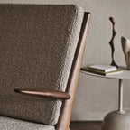 & Traditie - Boemerang HM2 Loungestoel Walnoot