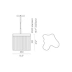 Contardi - Lampe suspendue Archipelago SO