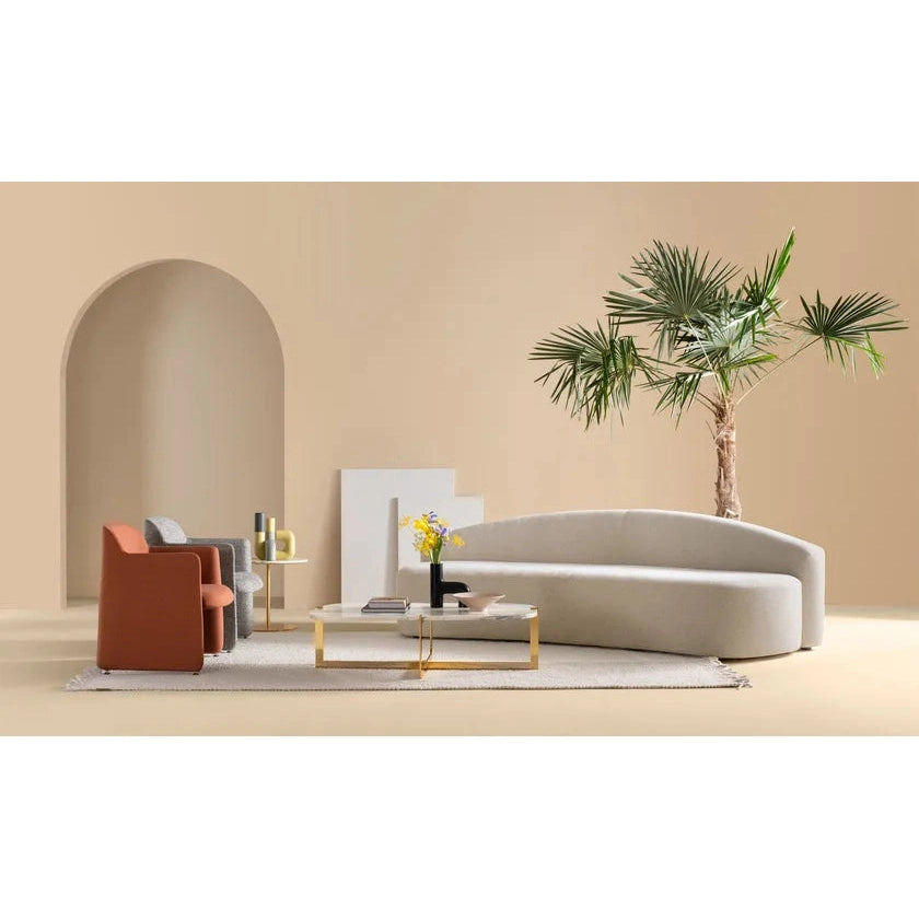 Quinti Sedute - Sofá KYOKUSEN de tela