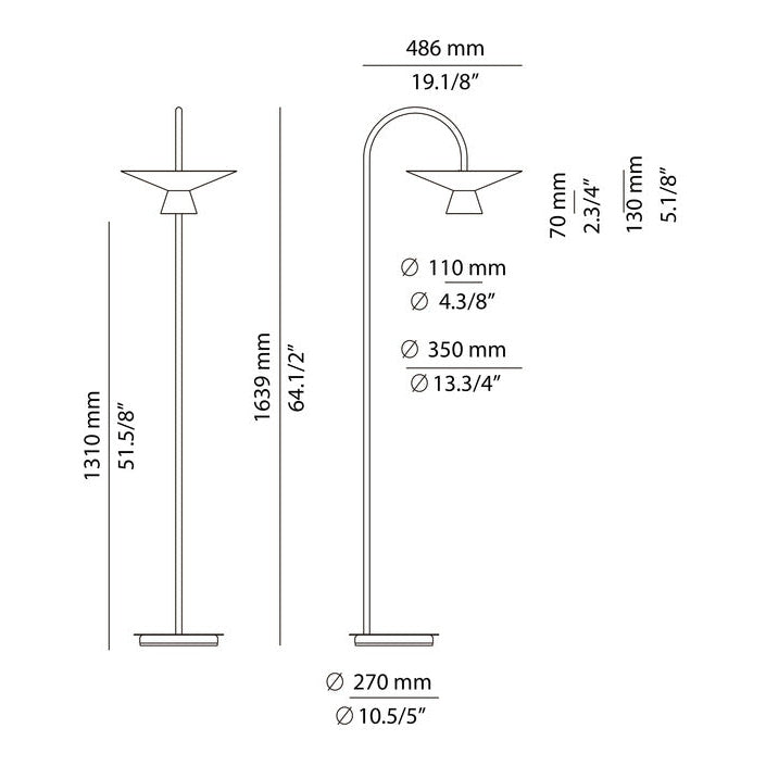 Estiluz - Stehleuchte Belt 4149MG