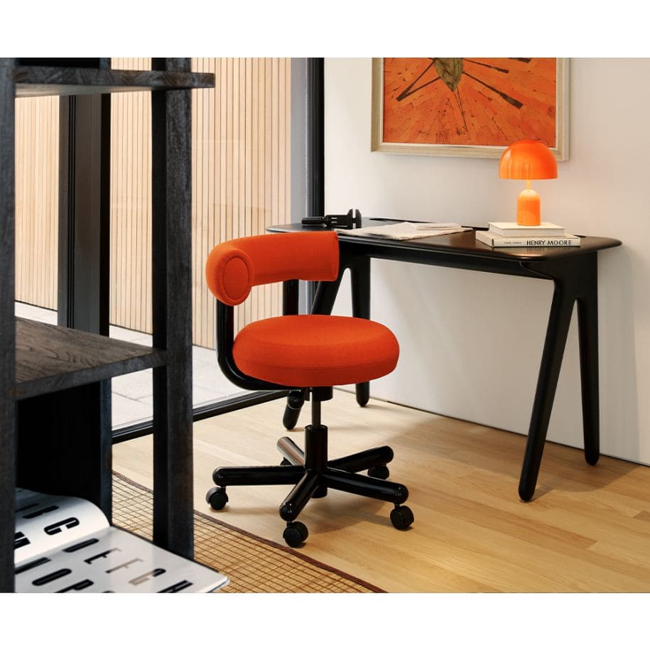 Tom Dixon - Fat Bürostuhl Kvadrat Dunkelgrau