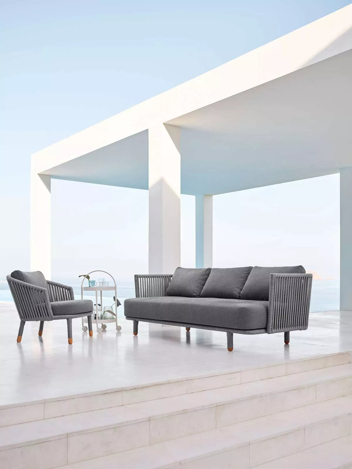 Cane-line - Moments 3-Sitzer Sofa