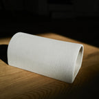 Luce da parete in ceramica CURVE - Extra Matte White Textured