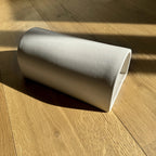 Lumière murale en céramique CURVE - Blanc cassé