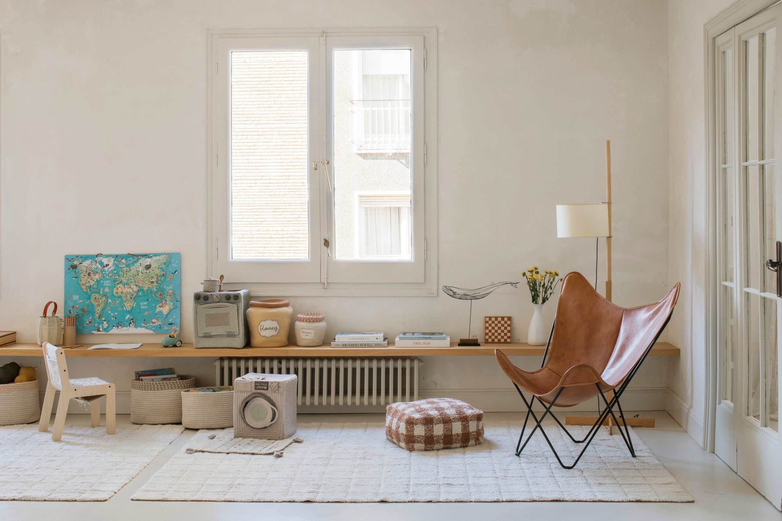 Wasbaar katoen tapijt mozaïek, 120x160 cm