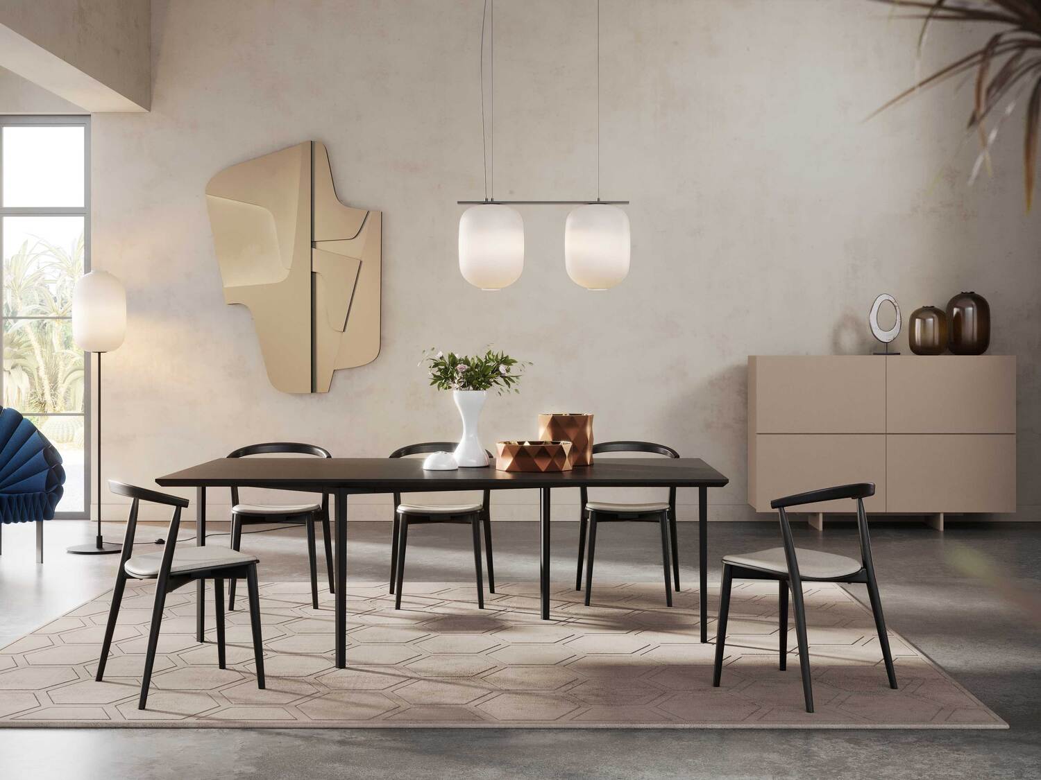 Cappellini - Mesa auxiliar Mini Bottle Barber & Osgerby