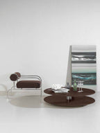 Cappellini - Sofa met armleuningen Fauteuil Shiro Kuramata Leer