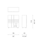 Cappellini - Homenaje a Mondrian Sideboards Shiro Kuramata