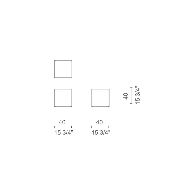 Cappellini - Luce Bijzettafelt, Set van 3, Cappellini & Facco