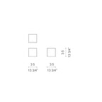 Cappellini - Luce Bijzettafelt, Set van 3, Cappellini & Facco