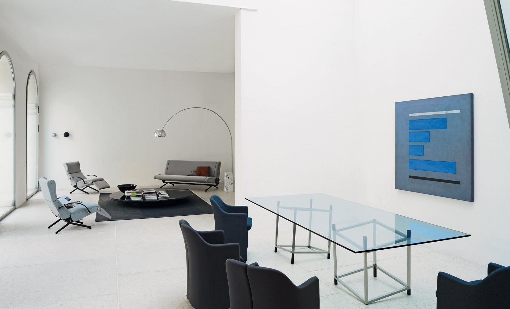 Tecno Spa - Détabilisation Tisch von François und Frédéric Morellet