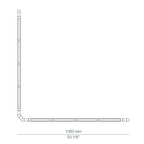 Estiluz - Lampe murale LED Arco A-4000X2