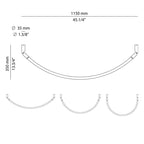 Estiluz - Arco A-4002X LED-Pendelleuchte