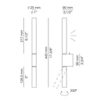 Estiluz - Lámpara de pared LED Canut A-3571