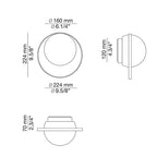 Estiluz - Circ A-3722X Buitenwandlamp