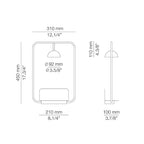 Estiluz - Cupolina A-3930 LED wandlamp