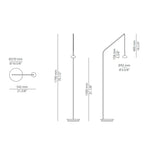 Estiluz - Cupolina P-3939 LED Floorlamp