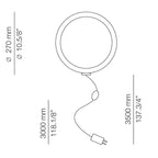 Estiluz - MOOD M-4068 LED-Stehleuchte mit Floor Support