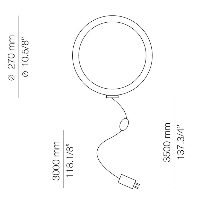Estiluz - MOOD M-4067 lampada da tavolo a LED con supporto per il tavolo