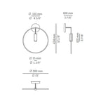 Estiluz - Revolta A-3630 LED wandlamp