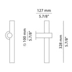 Estiluz - Tik A-4091X Außenwandleuchte