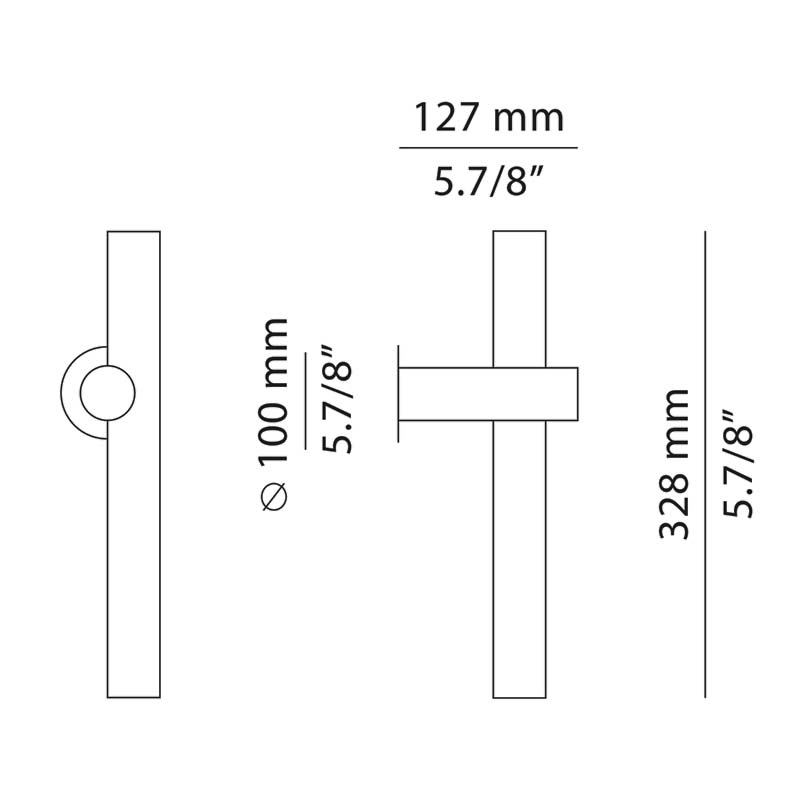 Estiluz - Tik A-4091X Außenwandleuchte