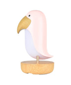 Lamp met luidspreker - Roze Vogel