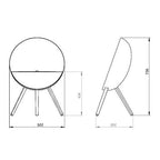 Le Feu - Oogzwarte Bioethanol Haard