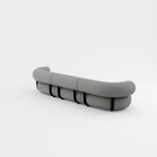 Tom Dixon - Dikke 3-zitter bank Medium Grijs