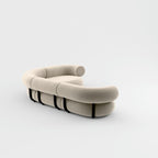 Tom Dixon - Fat Corner Sofa-Modular Velvet Pearl