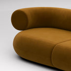 Tom Dixon - Fat Corner Canapé modulaire en velours doré