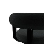 Tom Dixon - Silla de oficina Fat Kvadrat Gris oscuro