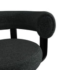 Tom Dixon - Silla de oficina Fat Kvadrat Gris oscuro