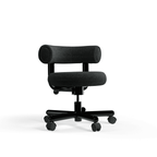 Tom Dixon - Silla de oficina Fat Kvadrat Gris oscuro