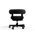 Tom Dixon - Silla de oficina Fat Kvadrat Gris oscuro