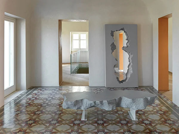 Gufram - Gebroken Spiegel Spiegel 2017 Snarkitecture