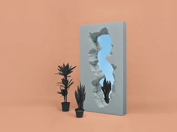 Gufram - Broken Mirror Spiegel 2017 Snarkitecture