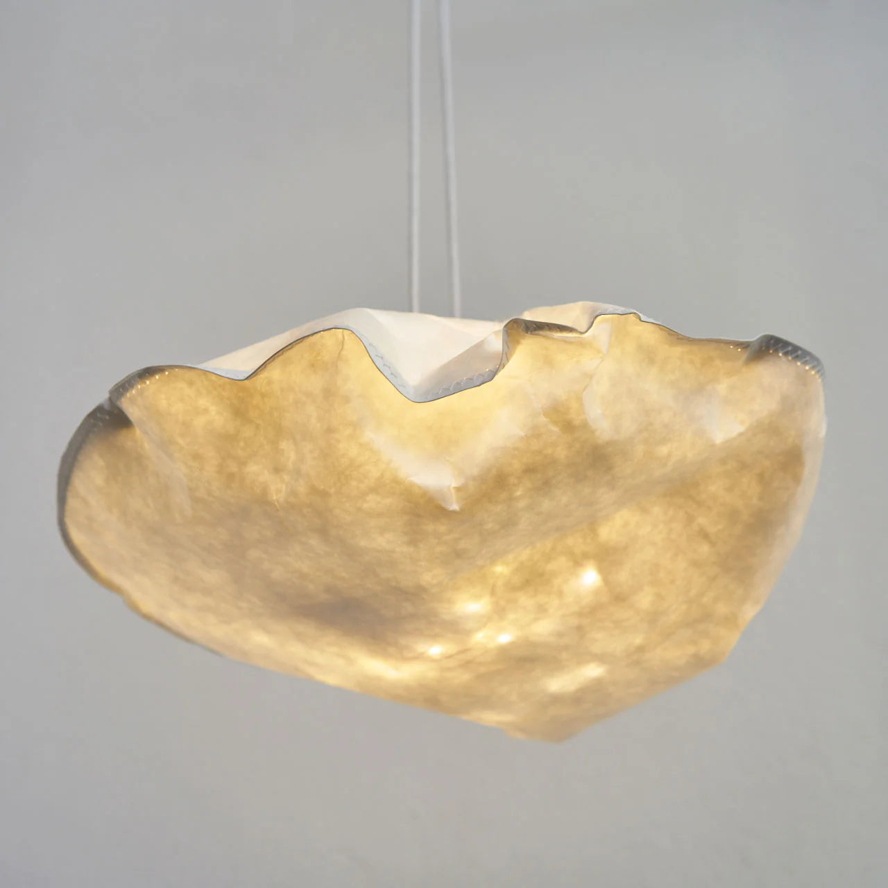 Raumgestalt - Wolkenleuchte aus Tyvek