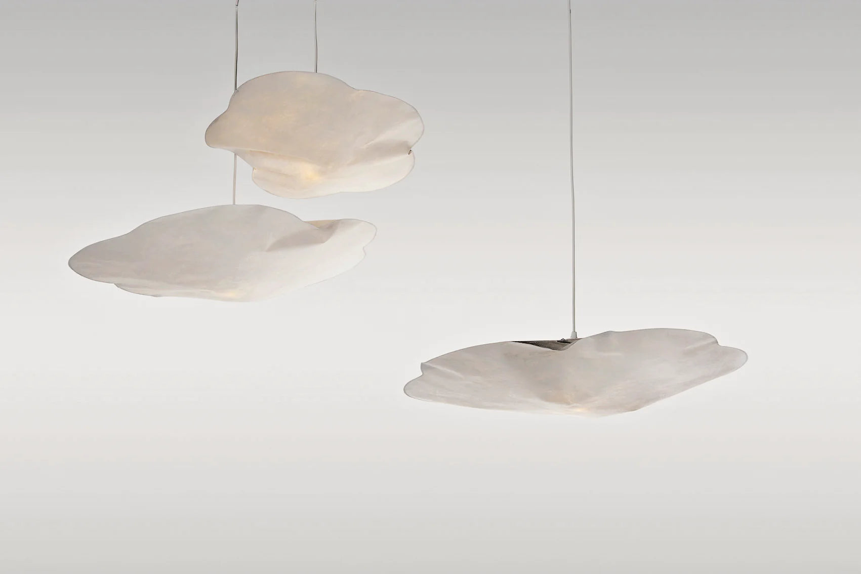 Raumgestalt - Wolkenleuchte aus Tyvek