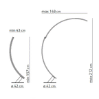 Kundalini - Lampe sur pied Kyudo