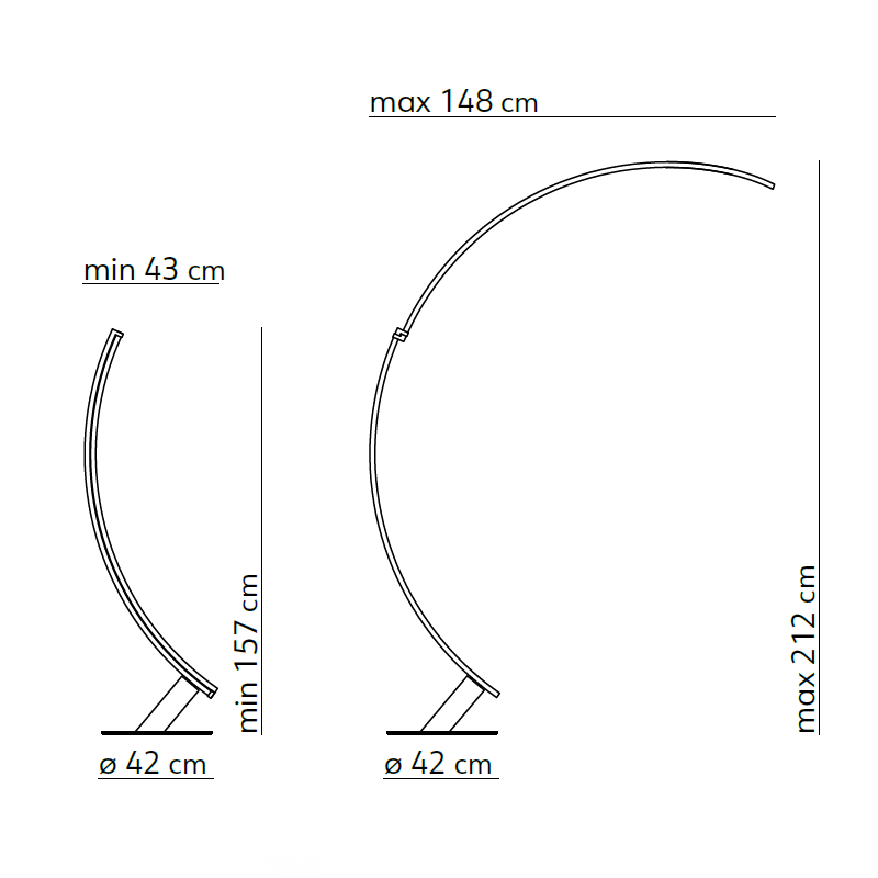 Kundalini - Lampe sur pied Kyudo