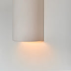 Ceramic wall light CURVE - Extra Matte White