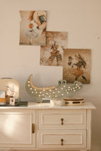 Piccola lampada coccodrillo